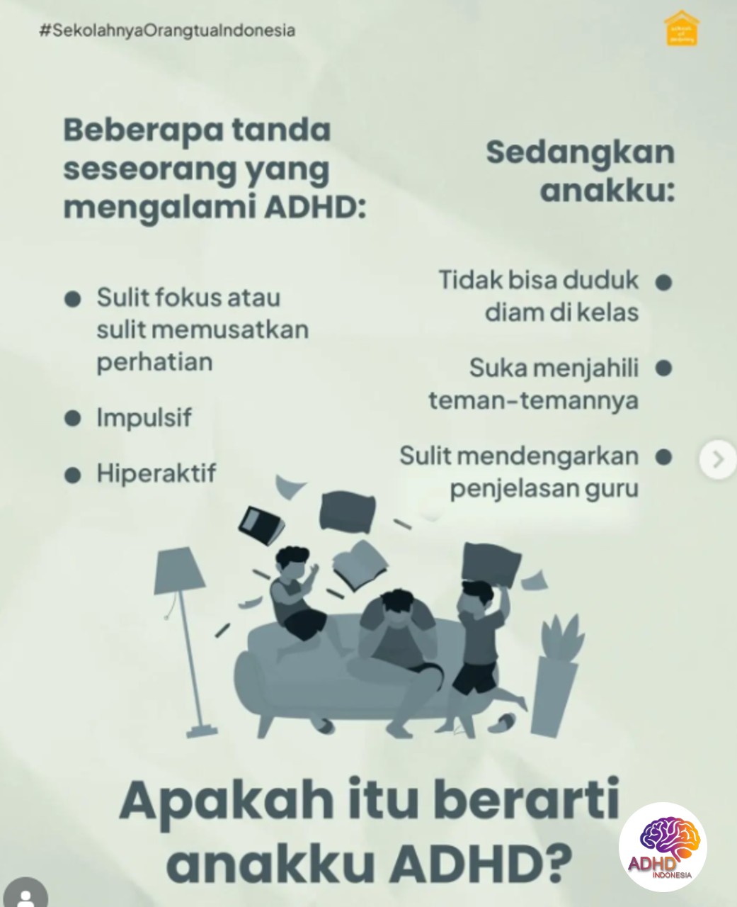 Ciri dan Gejala ADHD pada Anak Usia Dini di Kabupaten Poso