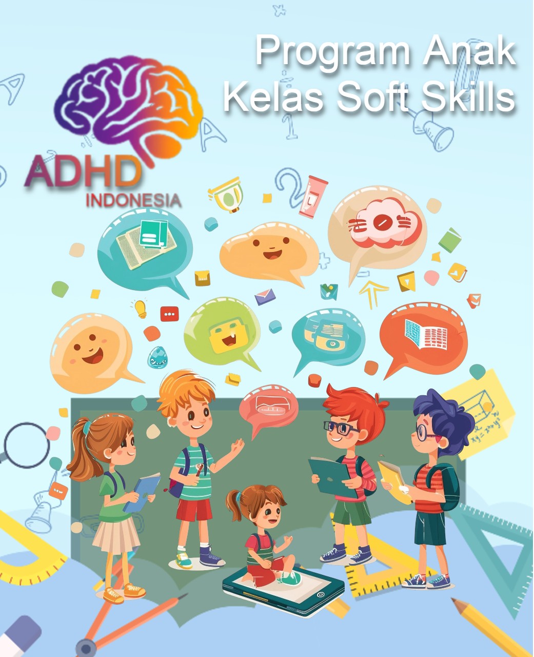 Program ADHD Indonesia Kabupaten Poso Kelas Soft Skills Anak ADHD