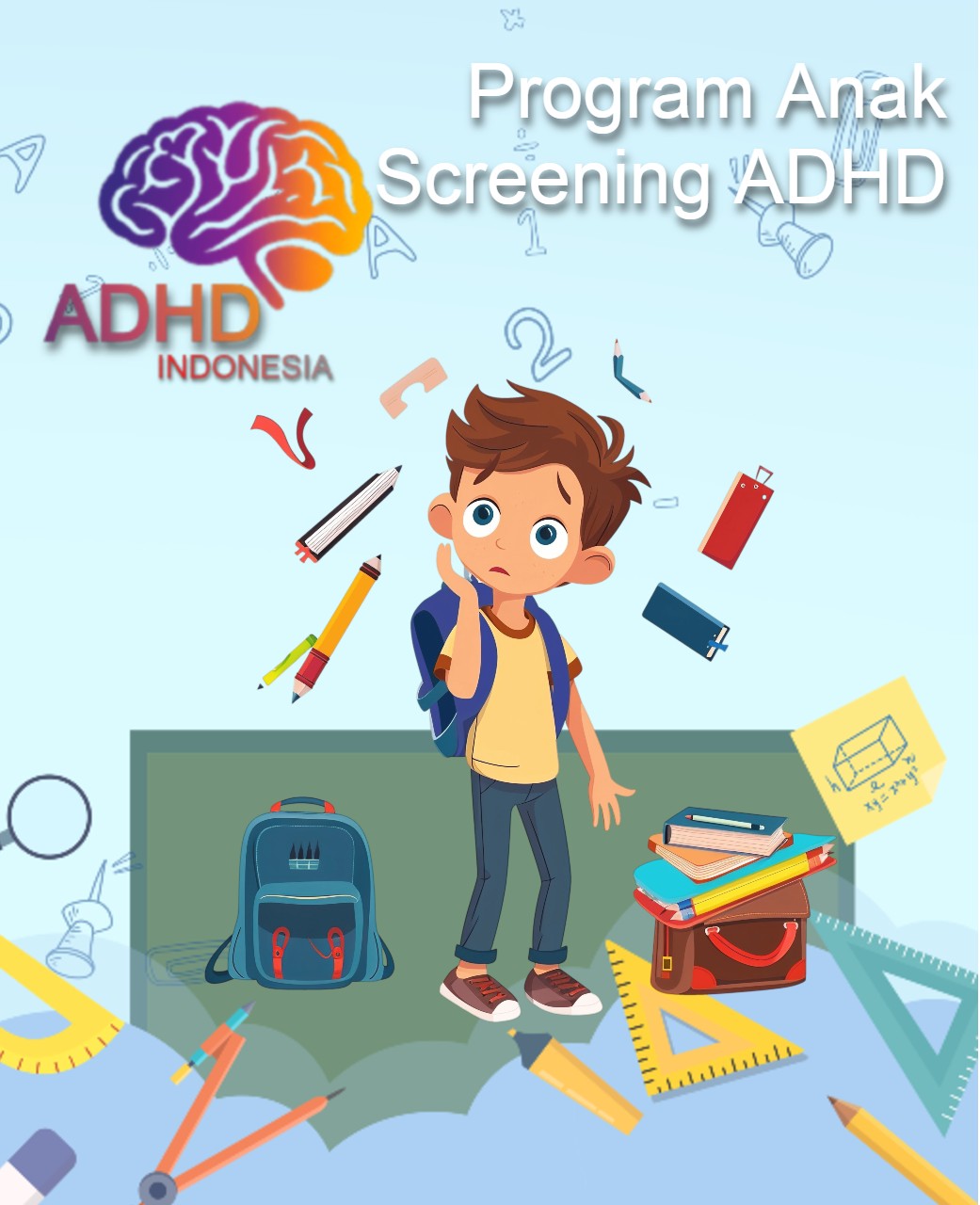 Program ADHD Indonesia Kabupaten Poso Screening ADHD Non-Diagnostik